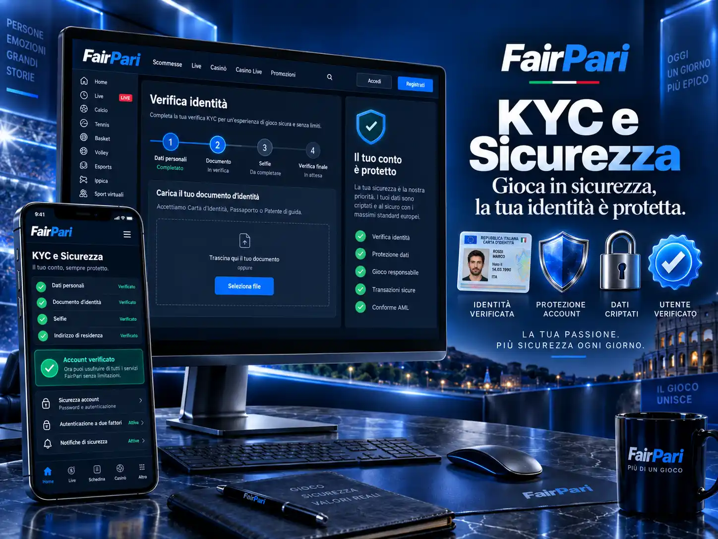KYC, Sicurezza E Assistenza FairPari