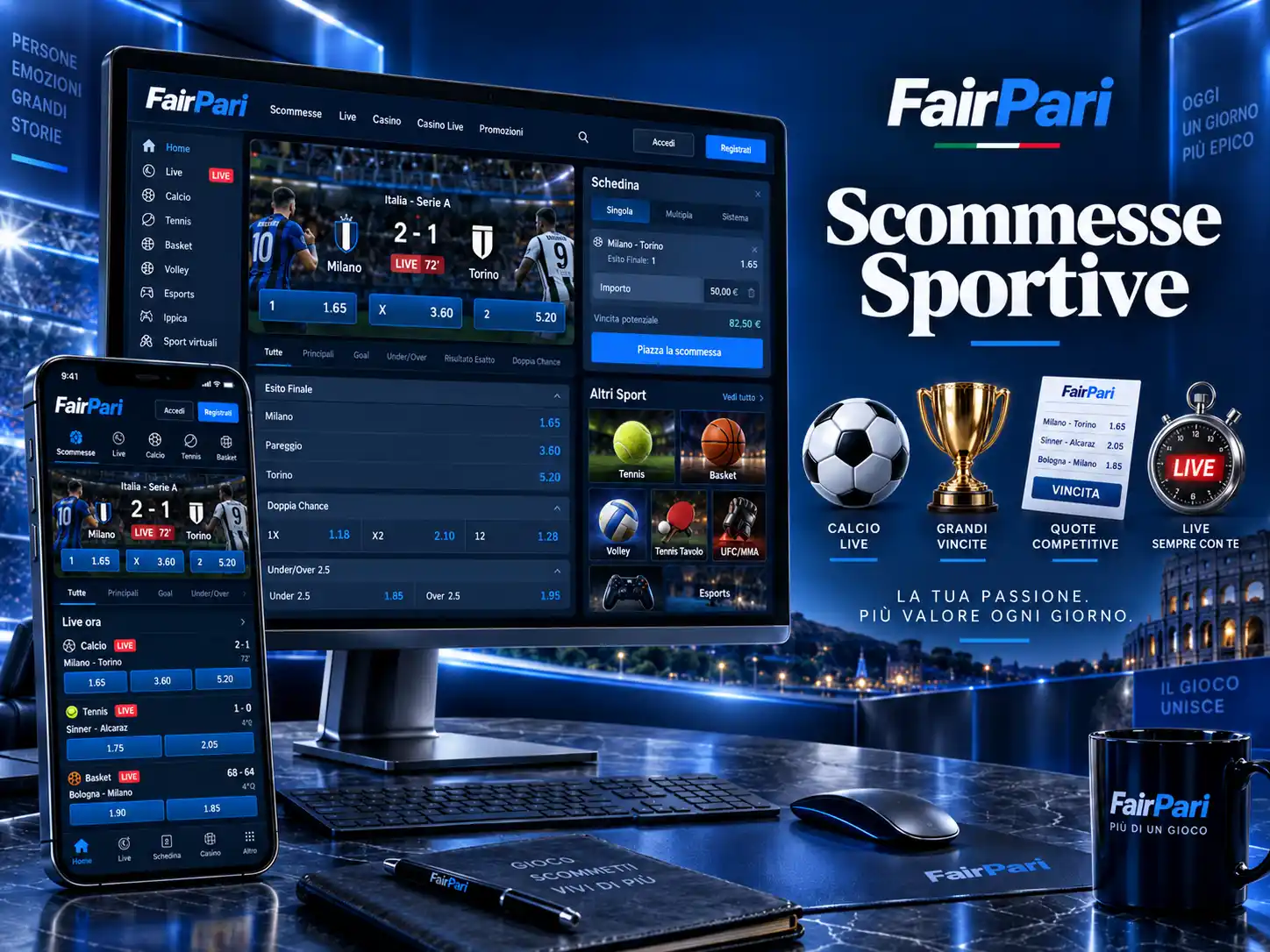 Dalla Quota Al Bet Slip Nelle Scommesse FairPari