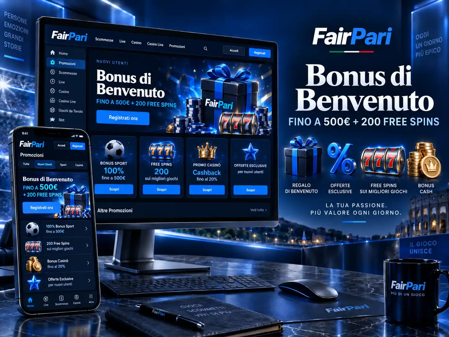 Bonus FairPari E Codice Promozionale Prima Dell’Attivazione