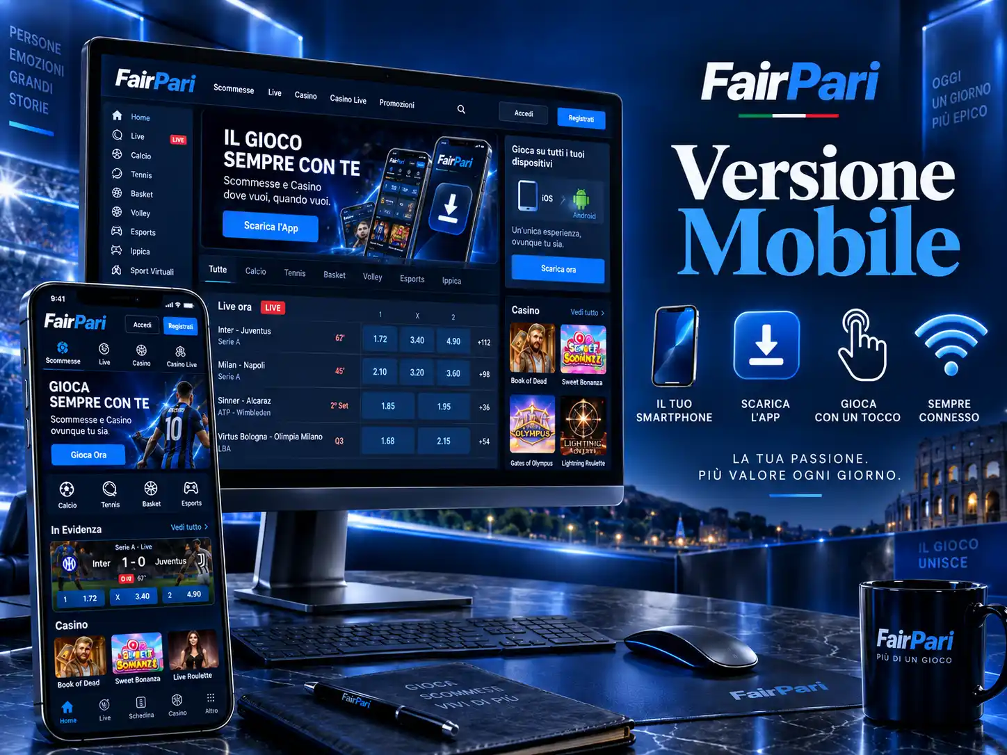 FairPari Da Smartphone Tra Sito Mobile, App E APK