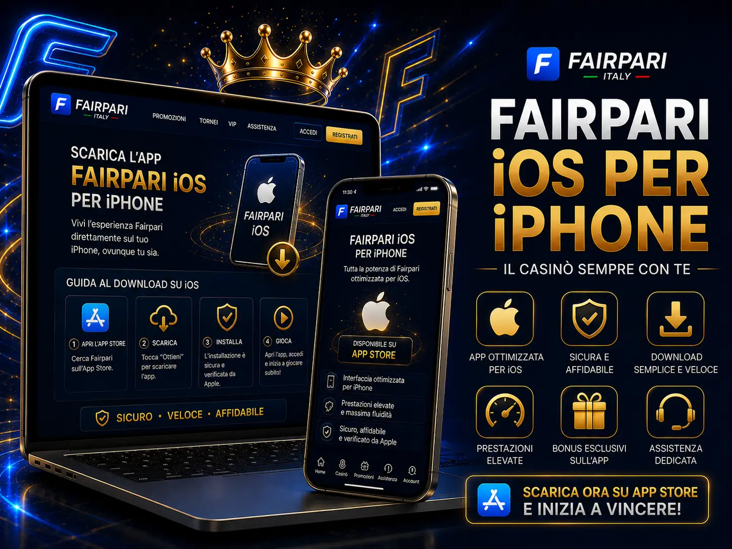 Fairpari iOS per iPhone