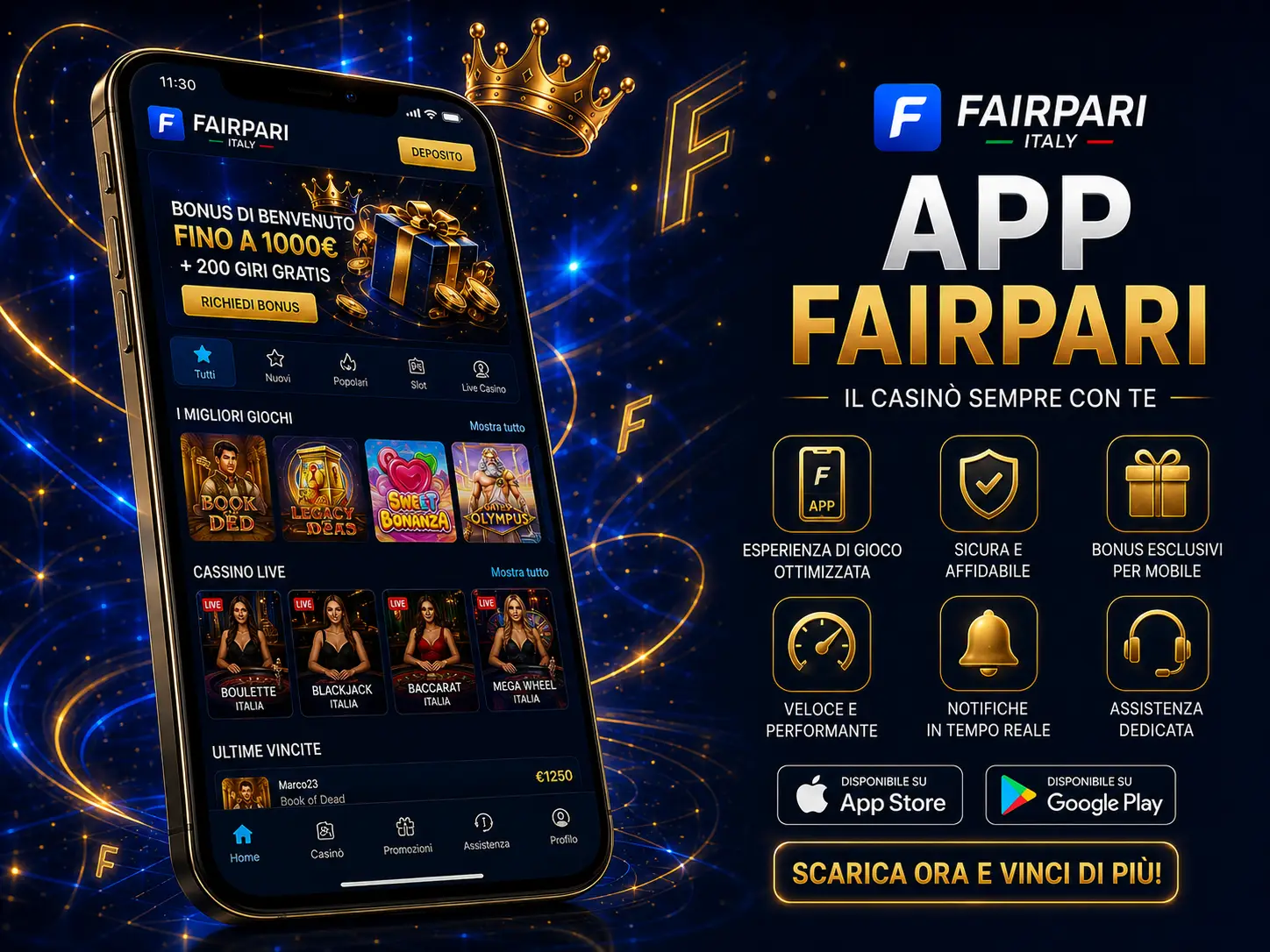 App Fairpari per Giocare da Telefono